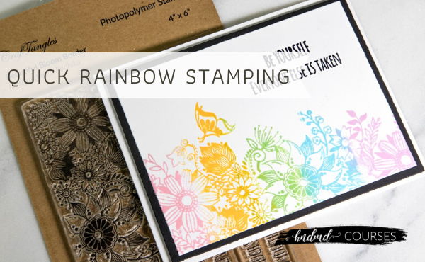Rainbow Stamping