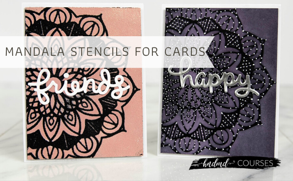 Mandala Stencils Cards 2