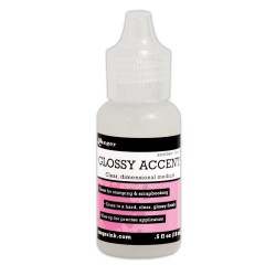 Ranger Glossy Accents .5oz (Glue Dimensional Adhesive)