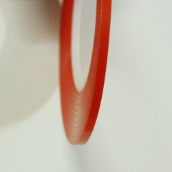 Red Tacky double sided tape (1/4 inch or 6mm by 50 mts)