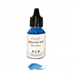 CrafTangles Alcohol Inks (15 ml) - Blue Flame