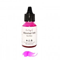 CrafTangles Alcohol Inks (15 ml) - Hot Pink