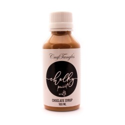 CrafTangles Chalky Paint - Chocolate Syrup (100 ml)