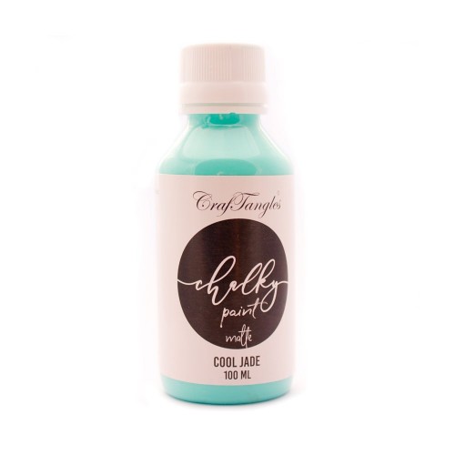 CrafTangles Chalky Paint - Cool Jade (100 ml)