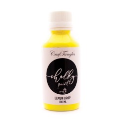CrafTangles Chalky Paint - Lemon Drop (100 ml)