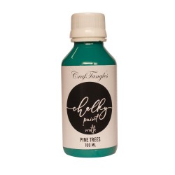 CrafTangles Chalky Paint - Pine Trees (100 ml)