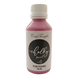 CrafTangles Chalky Paint - Plum Pickings (100 ml)