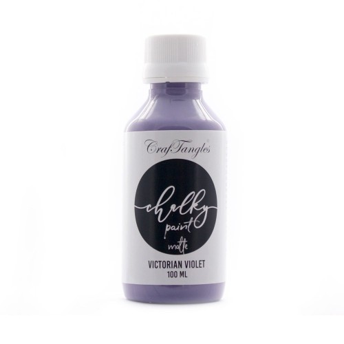 CrafTangles Chalky Paint - Victorian Violet (100 ml)