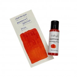CrafTangles Liquid Acrylics / Acrylic Inks 30 ml - Permanent Orange