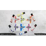 CrafTangles Liquid Acrylics / Acrylic Inks - Primary Colours  (Set of 6 colours)