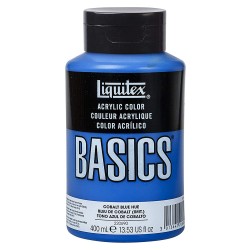 Liquitex Basics Acrylic Paint -  Cobalt Blue Hue (400ML)