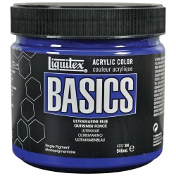Liquitex Basics Acrylic Paint - Ultramarine Blue (946ML)