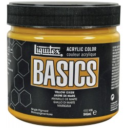 Liquitex Basics Acrylic Paint - Yellow Oxide (946ML)