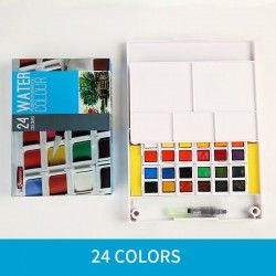 Superior watercolour Set - 24 Colors