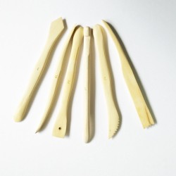 Clay Carving Tools Set (6 pcs) - 6 inches