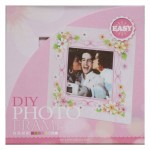 DIY Photo Frame Kit by EnoGreeting - Floral Pink