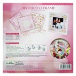 DIY Photo Frame Kit by EnoGreeting - Floral Pink