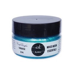 CrafTangles mixed media Essentials - Art Waxes - Turquoise (50 ml)