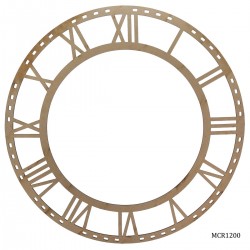 MDF Clock Frame - Roman Numbers (MCR1200)