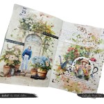 CrafTangles Decoupage Napkin / Tissue / Collage Paper - Nature Sketches 1
