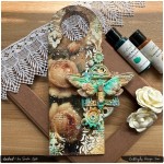 CrafTangles Decoupage Napkin / Tissue / Collage Paper - Nature Sketches 1