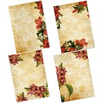 CrafTangles Decoupage Paper Pack  - Aged Beauty (A4) - 4 sheets