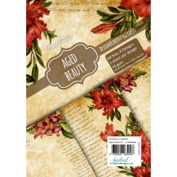 CrafTangles Decoupage Paper Pack  - Aged Beauty (A4) - 4 sheets