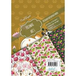 CrafTangles Decoupage Paper Pack  - Pichwai Art 1 (A4) - 4 sheets