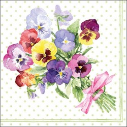 German Decoupage Napkins (5 pcs)  - Bunch of Violets