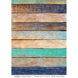 CrafTangles A4 Transfer It Sheets - Wooden Textures 3