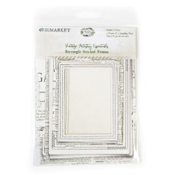 49andMarket Vintage Artistry Essentials File Frame Set - Rectangle Stitched
