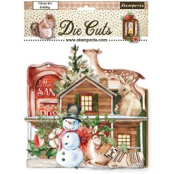 Stamperia Die-Cuts - Home for Holidays