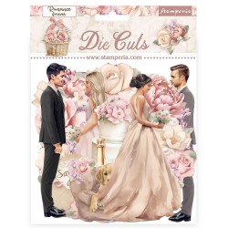 Stamperia Die-Cuts - Romance Forever, Ceremony Edition