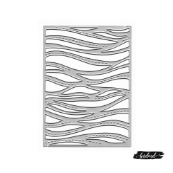 Steel Background Dies - Stitched Waves Grid (XY1023)