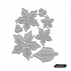 Steel Dies - Poinsettia Flowers (Set of 7 dies)