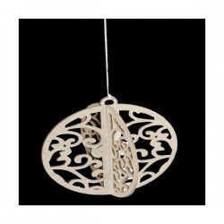 Papericious 3D Chipboards - Christmas Ornaments