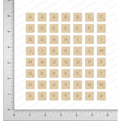 Mudra Chipzeb - Alphabet Tiles
