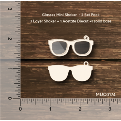 Mudra Chipzeb - Glasses mini shaker with hole