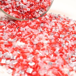 You are my Valentine - CrafTangles Sequin and Bead Mixes