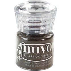Nuvo Embossing Powder - Hot Chocolate (0.74 oz)