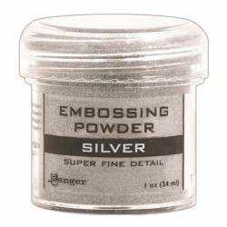 Ranger Embossing Powder - Silver (Super Fine Detail)