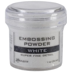 Ranger Embossing Powder - White (Super Fine Detail)