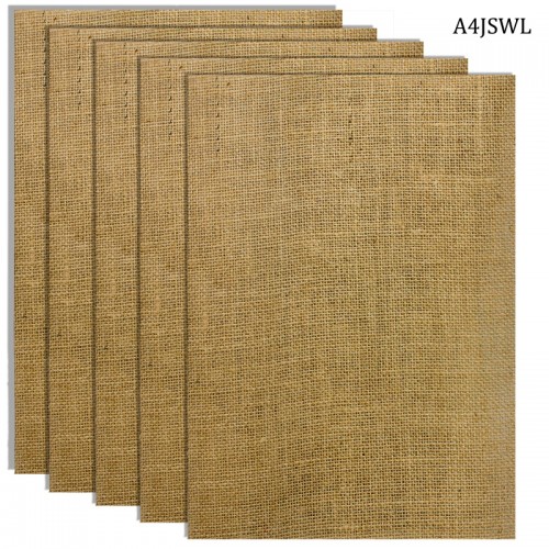 A4 Jute Sheets (Pack of 10 sheets)