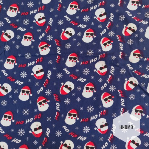 Printed Fabric - Christmas Santa