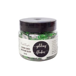 CrafTangles Gilding Flakes (120 ml) - Green and Silver