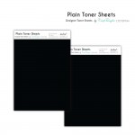 CrafTangles Designer Toner Sheets - Plain (2 sheets of A4)