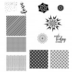 Free downloadable printables for foiling by Neha Bhatt ( 4 A4 sheets )