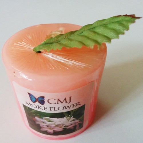Aromatic Pillar Candles - Moke Flower (Small)