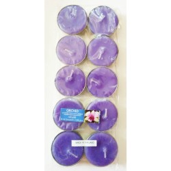 Aromatic Tea Lights - Orchid (Pack of 10)