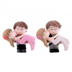 Miniatures - Couple Boy holiding Girl for Wedding